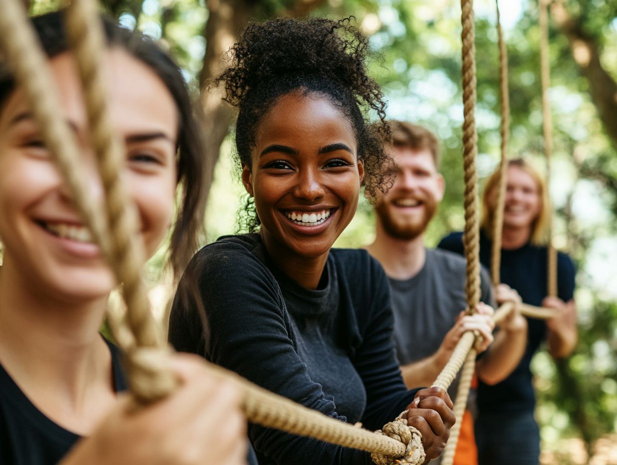 Fun team building activities for workplace harmony.