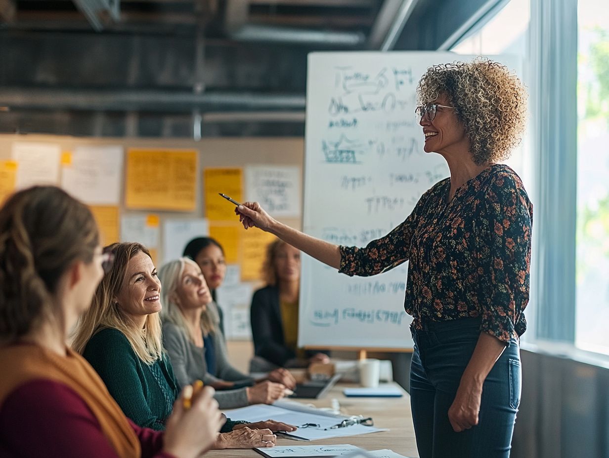 What does it mean to empower women in leadership?